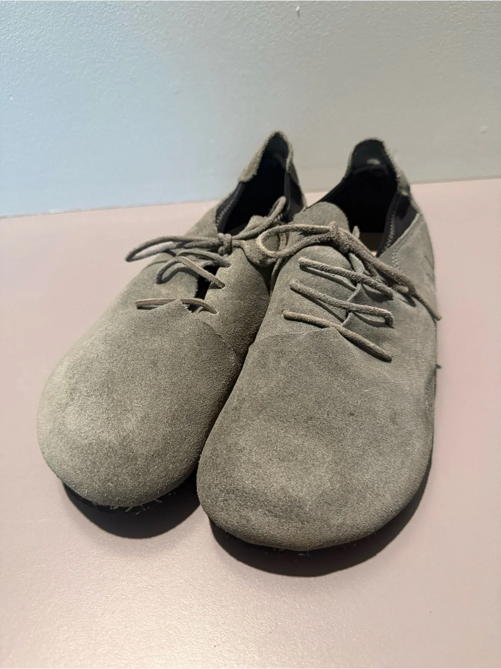 Men's Grey Suede shoe by OTZ